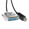 YJXFFC INDUSTRIAL USB RS232 to D-SUB 25P DB25 FEMALE/MALE ADAPTER SERIAL COMMUNICATION CABLE(3 metres,USB to DB25 MALE) view 4