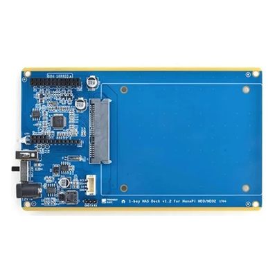 MiiElAOD Friendly NAS Kit Network Storage Server,NAS Dock Hard Disk, 1-bay NAS Kit for NanoPi NEO NEO2 Demon Board