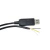 CEMELI INDUSTRIAL USB to RS232 3PIN 3P WE WIRE END OPEN SERIAL ADAPTER CONVERTER CABLE(3 metres) view 4