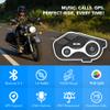 SCSETC Motorcycle Bluetooth Helmet Intercom Headset, 2 Riders 1000M Communication, IP67 Waterproof, Hands-Free Calling, Stereo Music, GPS Navigation, Dual Microphones, 1 Pack view 2
