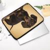 15inch Laptop Sleeve Bag A Cute Dachshund Laptop Bag Shockproof Computer Carrying Cover Slim Briefcase Handbag view 3