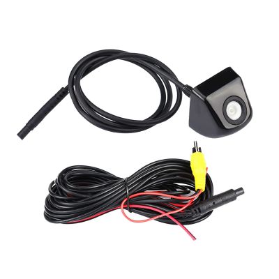 170 Degree Car Backup Rear View Camera with IR Night Vision and Distance Scale, for All Cars Trucks RVs, IP67 (Black)