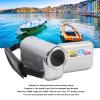 HD Video Camera Digital Camcorder, Portable Vlog Camera Recorder 1080P 16MP 2inch TFT Screen 16X Digital Zoom DV Camcorder Support Selfie (Silver) view 2