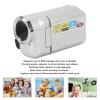 HD Video Camera Digital Camcorder, Portable Vlog Camera Recorder 1080P 16MP 2inch TFT Screen 16X Digital Zoom DV Camcorder Support Selfie (Silver) view 3