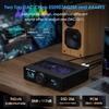 Douk Audio Q11 Digital to Analog Audio Converter, HiFi USB DAC Adapter ESS9038 + AK4493 with Coacial/Optical/PC-USB Inputs & RCA/AUX Outputs DSD256 view 2