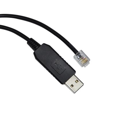 CEMELI USB to RJ11 6P4C ADAPTER RS232 SERIAL CABLE for STEPPER MOTOR DRIVER to PC COMPATIBLE(1.8M,FT232RL Chip)
