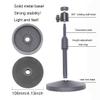 Coret Desktop Mini Projector Stand, for Projector CCTV DVR, Angle Adjustable Mini Projector Stand 3/8in Mounting Screw with 1/4 Screw 360 Rotatable Adapter Ball Head view 3