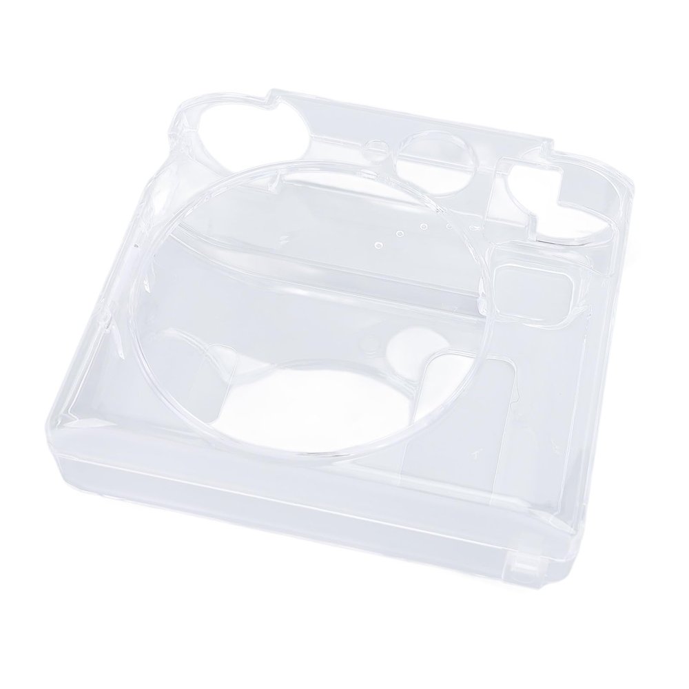 Acouto Professional High Hardness PC Camera Clear Case with Adjustable Strap for Mini99, Scratch Shell, Camera Accessories for Instant Camera