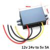 12v 24v to 5v 50A 40A 30A 25A 20A 15A 10A 5A 3A 2A 1A Step Up Down DC DC Voltage Converter 5v Voltage Reducer(12v 24v to 5v 5A) view 2
