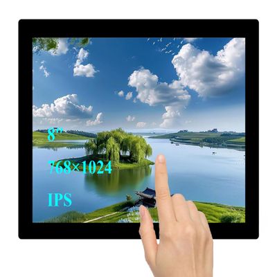 8inch HDMI Touch Screen for Raspberry Pi 5/4B/3B+/3B/Pi Zero W/Zero 2W/Jetson Series Board/Win 11/10/8.1/8/7, 8inch 10-Point Touch Capacitive Monitor IPS Display 768 x 1024 Pixels, USB Type-C Port