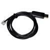 CEMELI USB to RJ11 6P4C ADAPTER RS232 SERIAL CABLE for STEPPER MOTOR DRIVER to PC COMPATIBLE(3 metres,DB9 FEMALE to RJ11) view 4