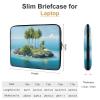 17inch Laptop Sleeve Bag Island Laptop Bag Shockproof Computer Carrying Cover Slim Briefcase Handbag view 2