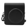 Acouto Mini 99 Retro PU Leather Protective Storage Bag - Instant Camera Case with Strap (Black) view 1