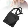 Acouto Mini 99 Retro PU Leather Protective Storage Bag - Instant Camera Case with Strap (Black) view 4