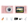 Digital Camera FHD 4K 44MP with 32GB Card 4X Zoom Anti Shake Compact Portable Small Cameras for Photography Point and Shoot Camera Gift for Teen Beginner (Pink) view 1