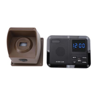 2624.7ft Long Range Solar Driveway Alarm, Solar Driveway Alarm, IP55 and Outdoor Driveway Alarms, Driveway Alert System