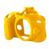 Acouto D3300 D3400 Silicone Camera Case Lightweight Protective Cover Skin, Washable, Long Lasting, Easy Grip for Daily Use, for Trustful Partner,Compatible,Soft Silicone (Yellow) view 2