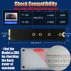 Bitsjour 512GB SSD Replacement for Apple MacBook Air Mid 2012 13" A1466 EMC 2558, 11" A1465 EMC 2559, 3D NAND TLC Internal Hard Drive Upgrade Storage and Speed, MacOS Preloaded view 2