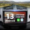 Eunavi [2024 Latest 2G+32G] 2 Din Android 13 Car Stereo Radio for Toyota RAV4 2006-2011 with Wireless Apple CarPlay & Android Auto 9" Touch Screen GPS Navigation Bluetooth FM WiFi Mirror Link view 1