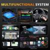 Eunavi [2024 Latest 2G+32G] 2 Din Android 13 Car Stereo Radio for Toyota RAV4 2006-2011 with Wireless Apple CarPlay & Android Auto 9" Touch Screen GPS Navigation Bluetooth FM WiFi Mirror Link view 4