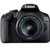 Canon EOS 2000D / Rebel T7 DSLR Camera with EF-S 18-55MM F/3.5-5.6 is II Lens + 50'' Tripod + Camera Shoulder Bag + Deluxe Accessory Bundle, Black (Renewed) view 2