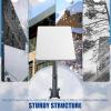 Gen V2 Mount, Roof Mount,Stable & Rustproof Mounting Kit Compatible with V2 Internet Kit Satellite view 3