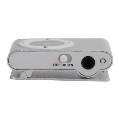 Vikye MP3 Players, Digital Music Multimedia Player with Back Clip Design, Portable Mini MP3 with Headphones and USB Cable Compatible with 8GB Memory Card