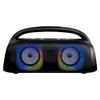 PROSCAN Portable Bluetooth Speaker, TWS LED Light Up, Portable Boombox with Blueooth view 1