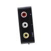 AV Adapter, Digital HDMI2AV Digital to Composite Video AV Audio CVBS Converter Adapter 720p/1080p (BLACK) view 2