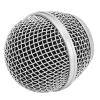 Microphone Grill, Metal Microphone Replacement Head, Microphone Grill with Built-in Burst Prevention Cotton for Singing view 3