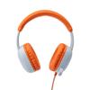 Avid AP-400 WonderEars Kids Headphone with Microphone, TRRS, Orange (40 Pack) view 3