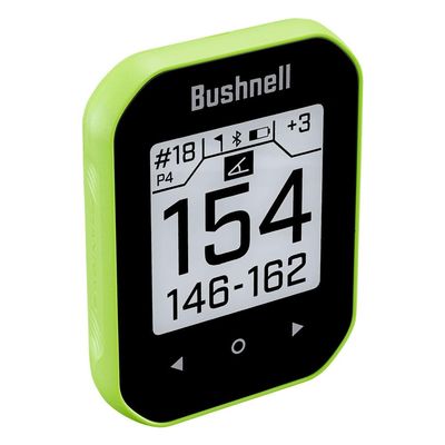 Bushnell Golf Phantom 3 Slope GPS Handheld Golf GPS with Slope-Adjusted Distances, Strong Magnet Cart Mount, 38,000+ Courses, Auto Hole Advance Neon Green