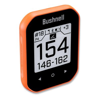 Bushnell Golf Phantom 3 Slope GPS Handheld, Touchscreen, Slope-Adjusted Distances, 38,000+ Courses & Magnetic Cart Mount, Orange