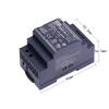 Mean Well HDR 60W 4A Switching Power Supply AC Single Output DIN Rail HDR-60-15 Ultra Slim Step Shape Power Supply Driver Transformer view 2