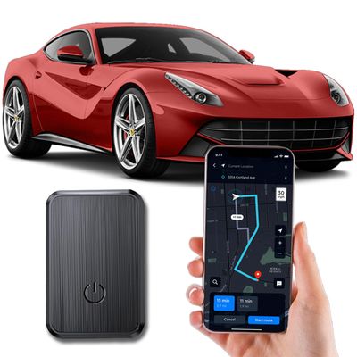 GPS Tracker for Vehicles, Accurate Real-Time Tracking Device for Vehicles, Loved Ones, Pets, with Precise Location, Multiple Alerts and Multi-Language Support/No Monthly Fee