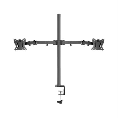 AVXANKTG (80cm) DL-T902-280II Full Motion Dual Monitor Desk Stand 10"-27" Clamp Grommet Hole Base PC Mount Foldable Arm 12kg(DL-T902-280)