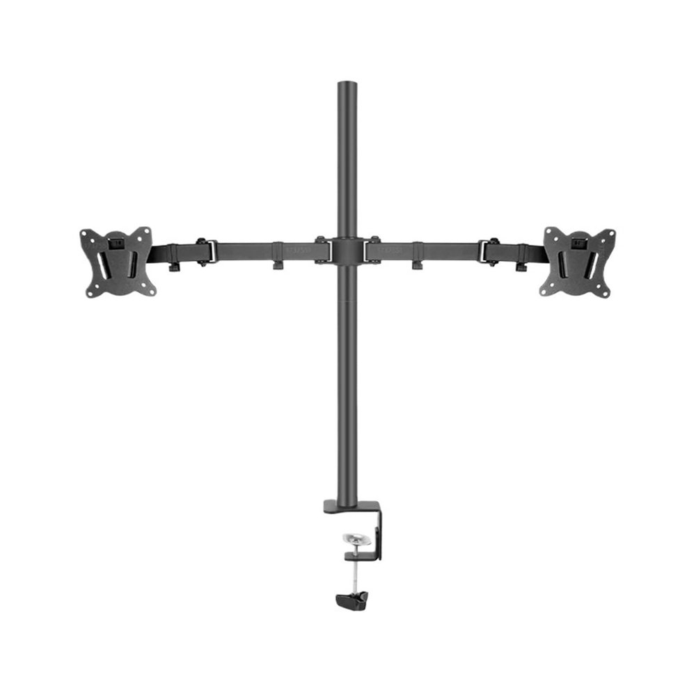 AVXANKTG (80cm) DL-T902-280II Full Motion Dual Monitor Desk Stand 10"-27" Clamp Grommet Hole Base PC Mount Foldable Arm 12kg(DL-T902-280)