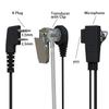 2 Pin K Acoustic Tube Headset Earpiece with Mic Compatible with Baofeng UV-5R Retevis H-777 RT21 RT22 Two-Way Radio Headsets and Microphones (1) view 2