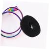 SOESFOUFU 1roll Heavy-duty Hook and Cable Strap Wide Wire Ties for Organization Fastening for Cords and Wires view 4