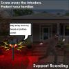 HULPPRE Solar Indoor and outdor Light&Outdoor Motion Alarm view 2