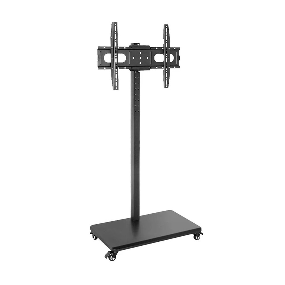 AVXANKTG DL-X20 Height Adjustment Mobile 40kg 32"-75" LCD TV Floor Standing Trolley 1540mm Wheels Brake 400x400 600x400