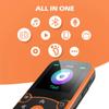 AGPTEK 64GB MP3 Player with Clip, Bluetooth 5.3 Lossless Sound with FM Radio, Voice Recorder for Sport Running, Supports up to 128GB TF Card, Orange view 2