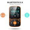 AGPTEK 64GB MP3 Player with Clip, Bluetooth 5.3 Lossless Sound with FM Radio, Voice Recorder for Sport Running, Supports up to 128GB TF Card, Orange view 4