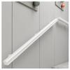 Sxlawesom Wood Handrail Stair Handrail Grab Bar Wall Mounted Staircase Hand Railing with 2 Support Brackets(White,80cm) view 1