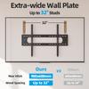 85 86 98 100 inch Heavy Duty TV Wall Mount for 55-120 inch Large TVs up to 220 LBS & 900x600mm Vesa, Ultra Slim Fixed TV Mount, Low-Profile TVS Bracket, 16" 24" 32" Wood Stud, Fit Most 65+ 75+ 120 TVs view 4