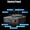 600W Car Enclosed Subwoofer Systems, Car Under-Seat Sub Woofer Active Powered Amplifier Bass Enclosed, Compact Enclosed Active Underseat Car Audio Subwoofer for Truck, Boxes, Enclosures view 3