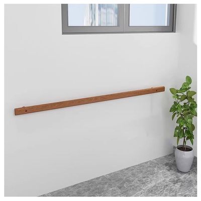 Sxlawesom Wood Handrail for Indoor Safety Non-Slip Staircase Hand Railing Wall Mounted Stair Handrail for Corridor(60cm)