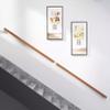 Sxlawesom Wood Handrail for Indoor Safety Non-Slip Staircase Hand Railing Wall Mounted Stair Handrail for Corridor(60cm) view 2