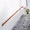 Sxlawesom Wood Handrail for Indoor Safety Non-Slip Staircase Hand Railing Wall Mounted Stair Handrail for Corridor(60cm) view 4