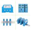 GVMUKNYE 48 * 48mm DC24V Split Current Converter Current Transmitter Three-Phase AC 10A 20A 30A 50A Input DC 1-5V Output Current Transformer(3 Phase AC 0-800V) view 2